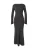TOPSHOP Jurk ‘DELILAH’  antraciet / zwart