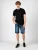 Les Hommes T-shirt Mannen zwart