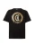 Just Cavalli Shirt ‘ROUND SNAKE’  goud / zwart