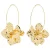 PILGRIM gold plated oorbellen Lunith