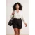 Trendyol Curve Dames Meerkleurig Effen Lang Oversized Grote maten Overhemden