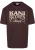 Karl Kani Shirt ‘Finest’  crème / donkerbruin
