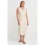 Mouwloze Midi-Jurk Met V-Hals En Knopen