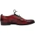 Burberry Veterschoenen van Bordeauxleer