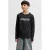 JACK & JONES JUNIOR longsleeve met print – zwart