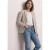 Eenvoudige blazer in effen kleur