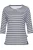 TRIGEMA Dames T-shirt Marine, Gestreept