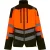 Regatta Professional Heren Hi-Vis 3 Layer Soft Shell Jas (Zwart/Oranje)