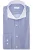 Seidensticker Overhemd blauw, Gestreept