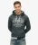 Lo-fi Outdoor Mono Relaxed Hoodie Blauw