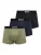 BOSS Boxershorts ‘David Beckham’  navy / kaki / zwart / wit