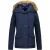 TheBrand Korte winterjas met bontkraag