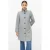 s.Oliver wollen gemêleerde wintermantel – grijs