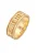 KUZZOI Ring ‘Zahlen’  goud