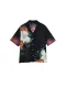Desigual Blouse  groen / oranje / zwart / wit