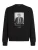 Karl Lagerfeld Sweatshirt ‘PORTRAIT’  grijs / zwart