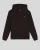 Lyle & Scott jongens hoodie met geborstelde achterkant – zwart