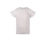 No Way Monday T-shirt lichtroze broderie
