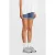 LOVE2WAIT slim fit denim short donkerblauw