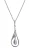Orphelia ‘Ebbi’ Dames 925 Sterling Zilveren Ketting met Hanger – Zilver ZH-7037