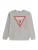 GUESS Sweatshirt  grijs gemêleerd / rood / wit