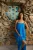 TRENDYOLMİLLA Dames Blauw Effen Maxi Mouwloos Recht Jurken