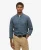Superdry Mannen The Merchant Store – Indigo Kraagloos Overhemd Blauw