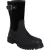 Hunter Canna Enkelboot Leer Dames Zwarte Laarzen