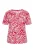 Ulla Popken Shirt  rood / wit