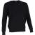 A.P.C. trui met ronde hals in zwarte wol