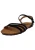 Plakton Sandalen met riem  zwart