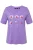 Ulla Popken Shirt  blauw / sering / rood / wit