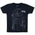 Star Wars Jongens R2-D2 Outline T-shirt (Marine)