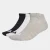 ADIDAS PERFORMANCE Sportsokken  grijs gemêleerd / zwart / wit