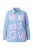 Angel of Style Blouse  hemelsblauw / rosa / wit