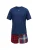 Tommy Hilfiger Underwear Pyjama kort  donkerblauw / rood / donkerrood / wit