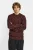 REVOLUTION Gebreide Trui Bordeaux Rood heren