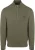 Fred Perry Half Zip Trui Olijfgroen
