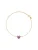 Breil Armband ‘Candy’  goud / donkerlila