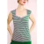 Let Romance Rule Striped top in Viva El Sol groen