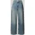 Jake*s Casual wide fit jeans met sierknopen