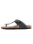 Bayton Teenslippers ‘Mercure’  duifblauw / zwart