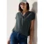 Cecil Dames Blouse in effen kleur in Groen