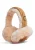 Dames Winter Superzachte Fluffy Bruine Oorwarmers Warme en Comfortabele Oorwarmers