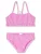 SCHIESSER Bikini ‘Aqua Kids’  fuchsia / donkerroze / wit