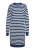 SANIKA Gebreide jurk  marine / wit