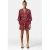 IRO Paris Damie Dress Red Multico