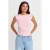 Mouwloze Geribde Crew Neck Slim Fit T-Shirt