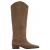 MANGO TEEN western leren laarzen – middenbruin
