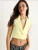 Bianco Lucci Bodywarmer  citroengeel